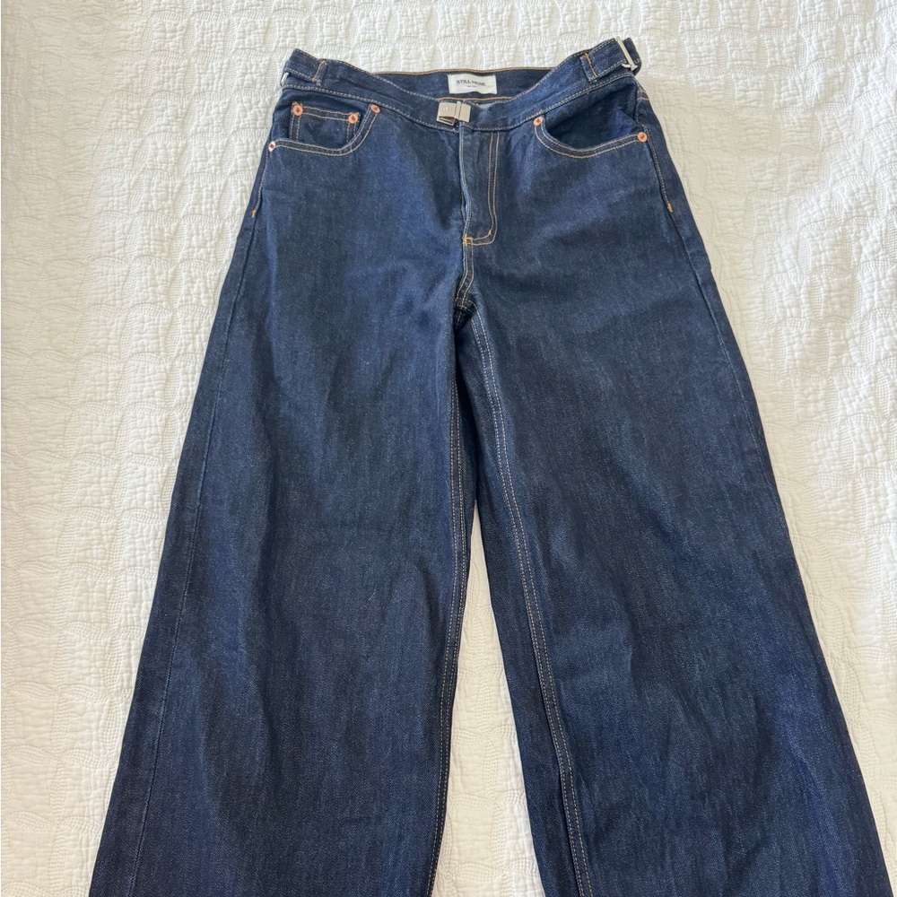 Still here buckle jeans in indigo